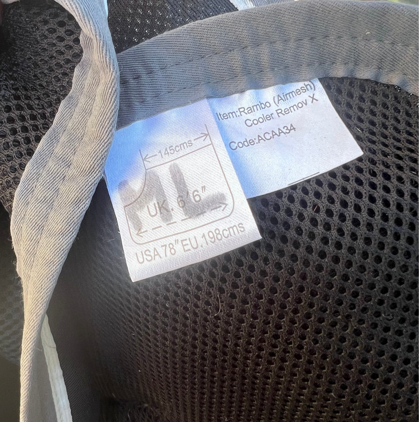 Couverture séchante Horseware Rambo 145cm