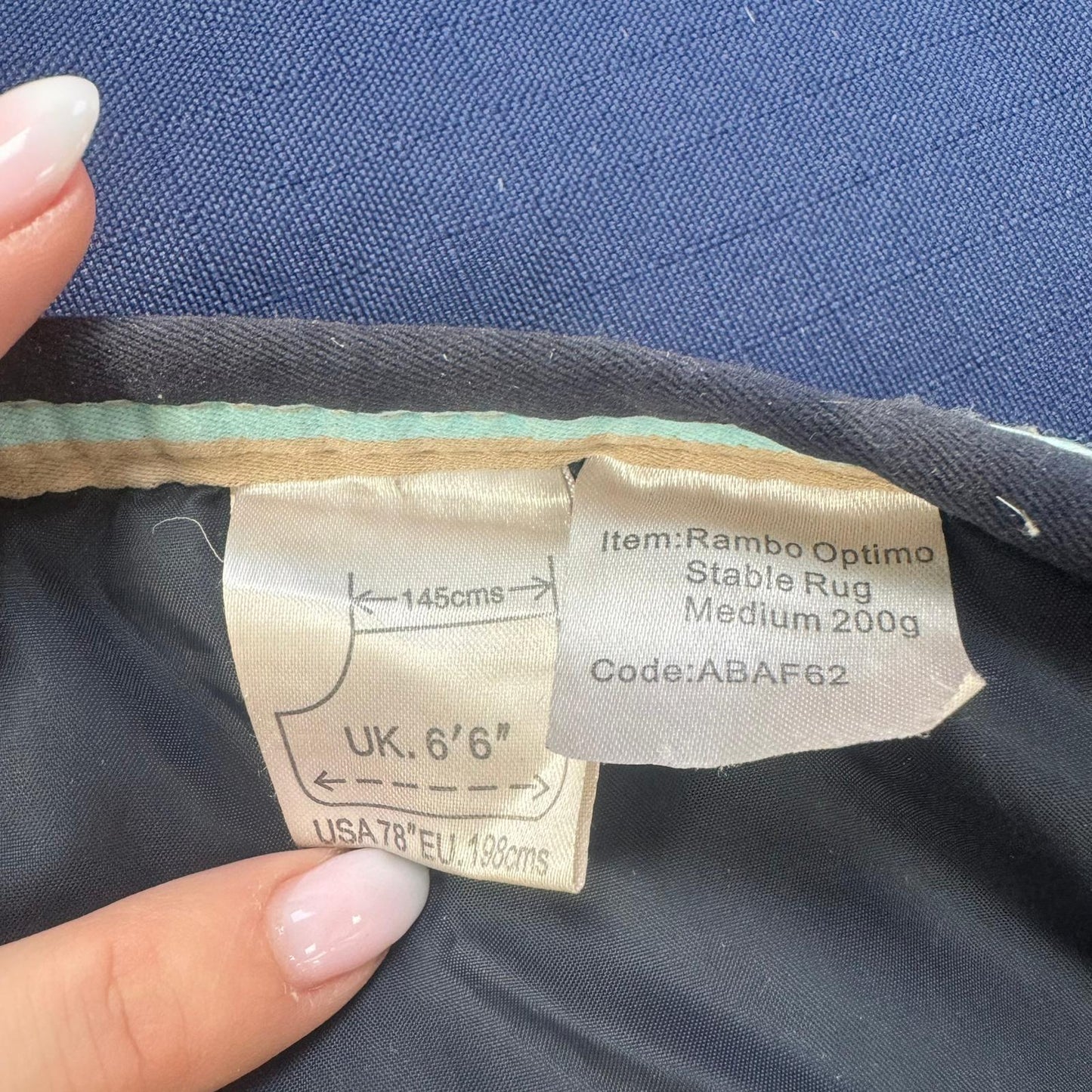 Couverture Optimo 200g Horseware T145