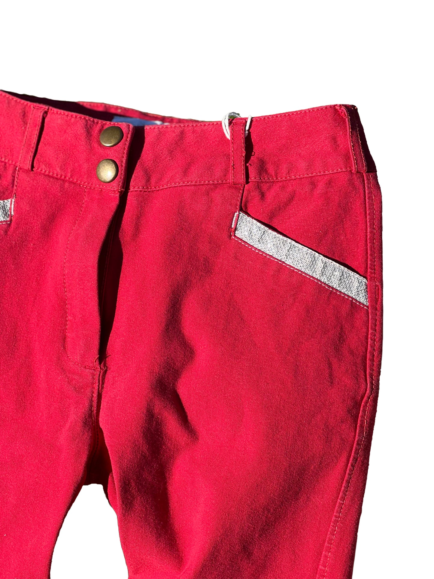 Pantalon Show Riders — Rouge | T12-14 ans