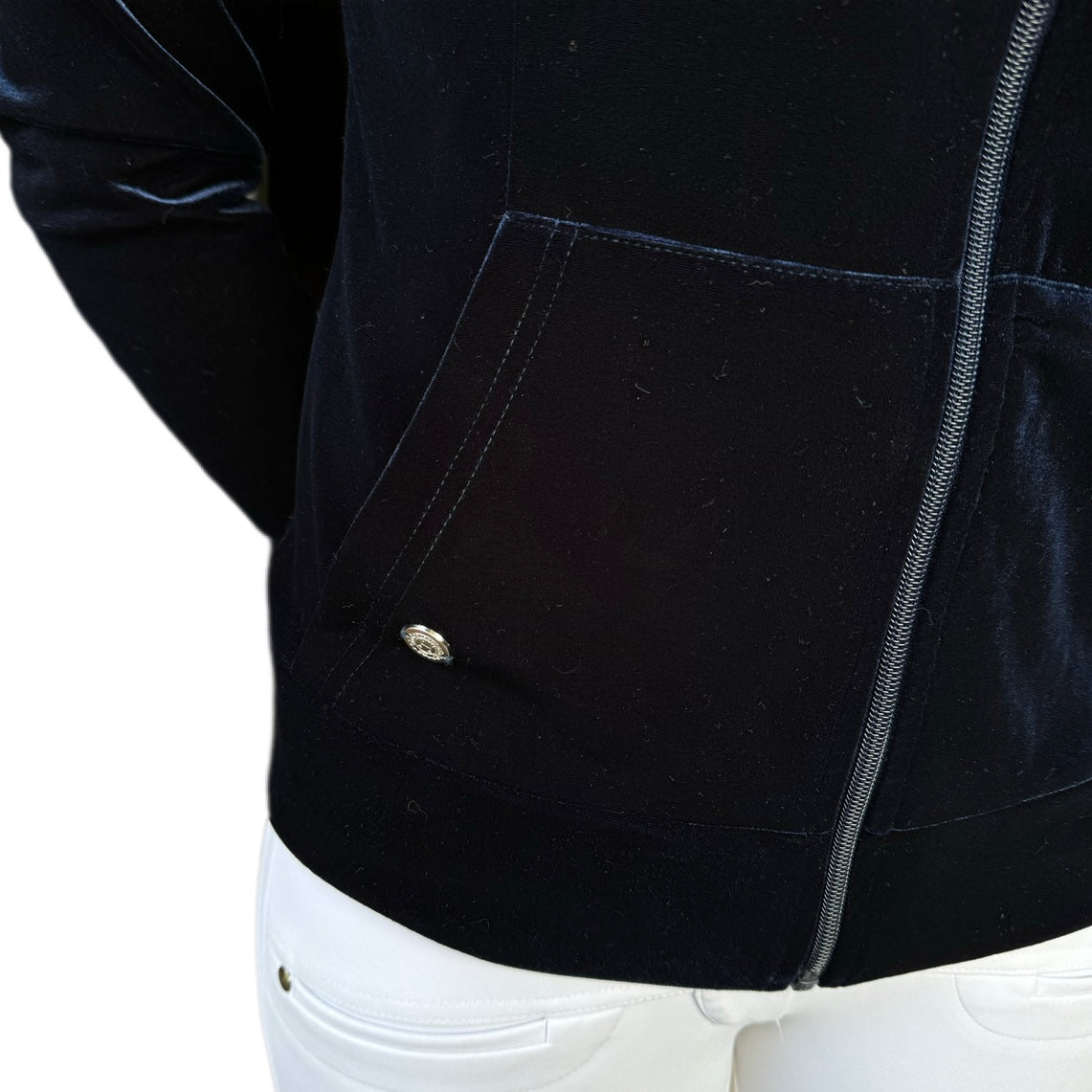 Harcour Samt-Sweatshirt