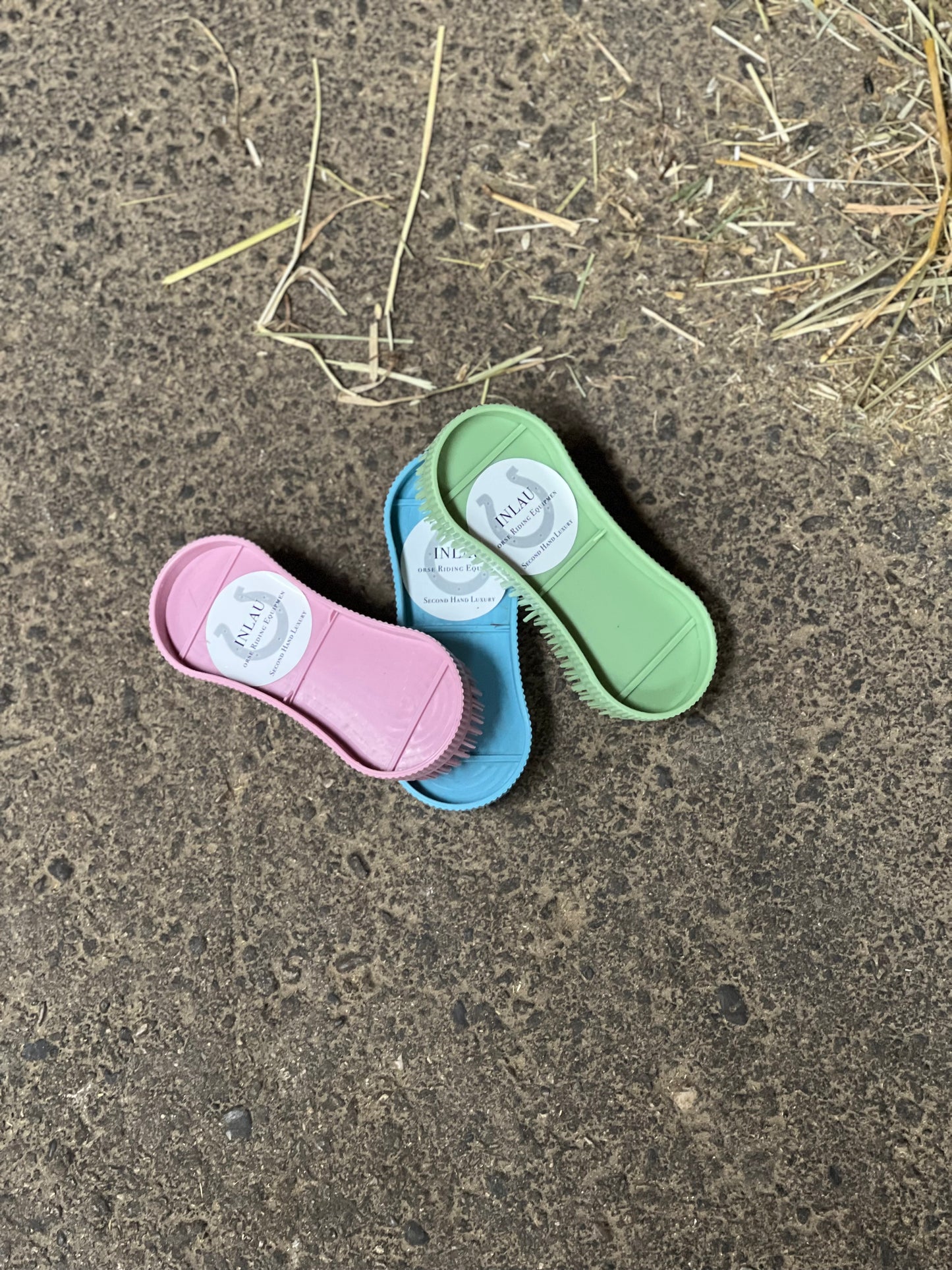 Brosses INLAU — Rose, Vert, Bleu
