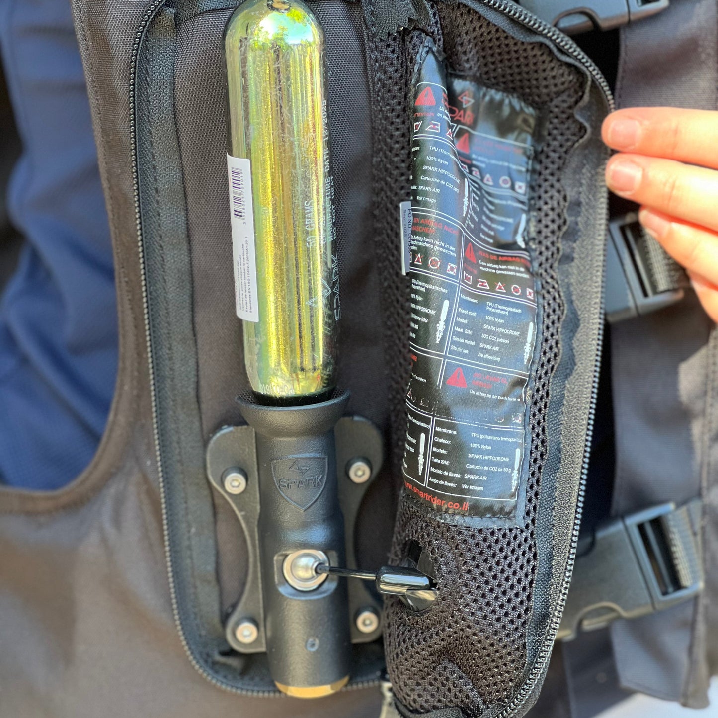 Airbag Spark|Neuf |TM (+2 cartouches)
