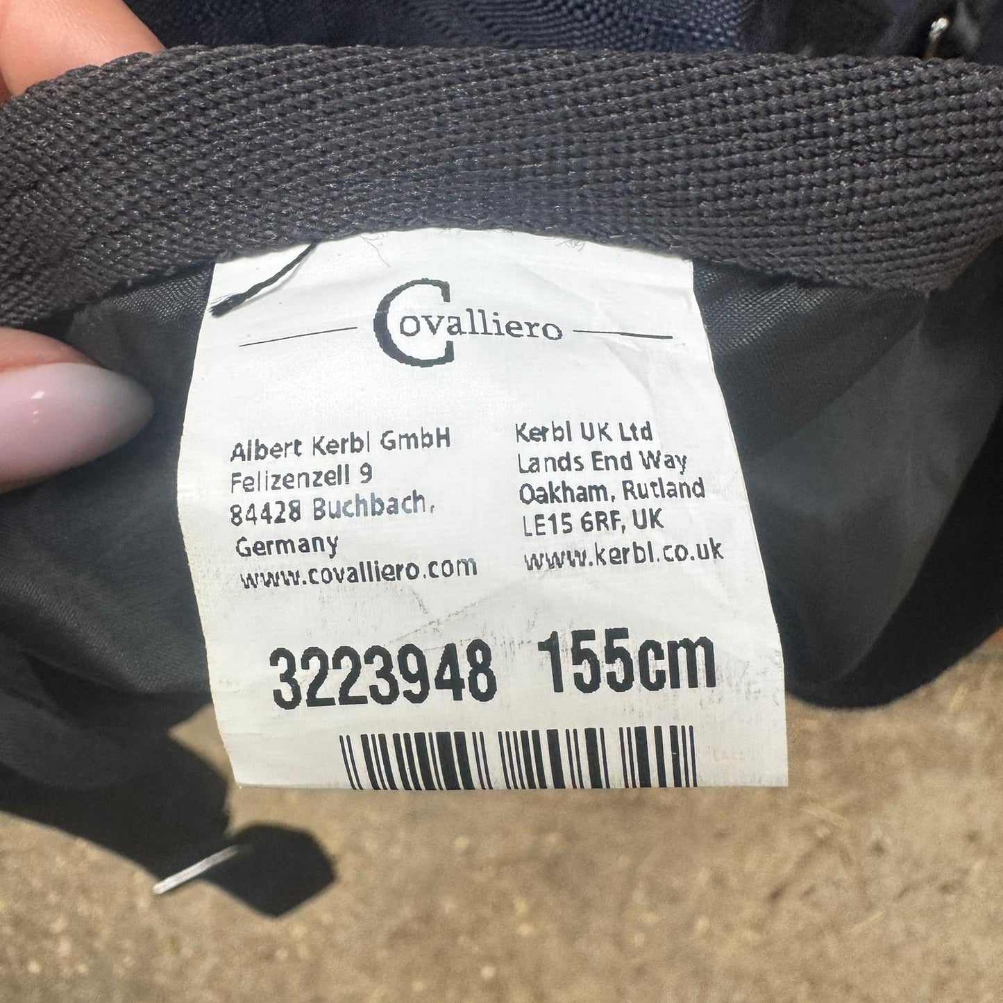 Couverture d’extérieur Covalliero T155