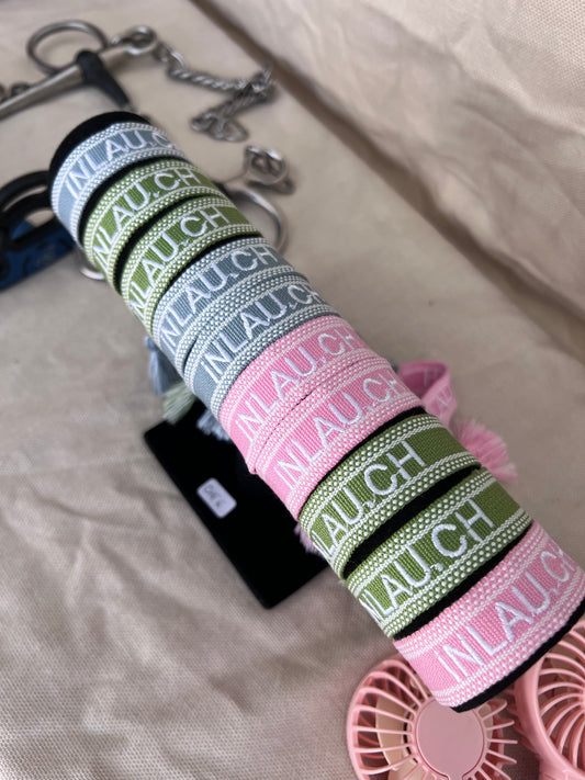 Bracelets INLAU — Rose, Vert, Bleu