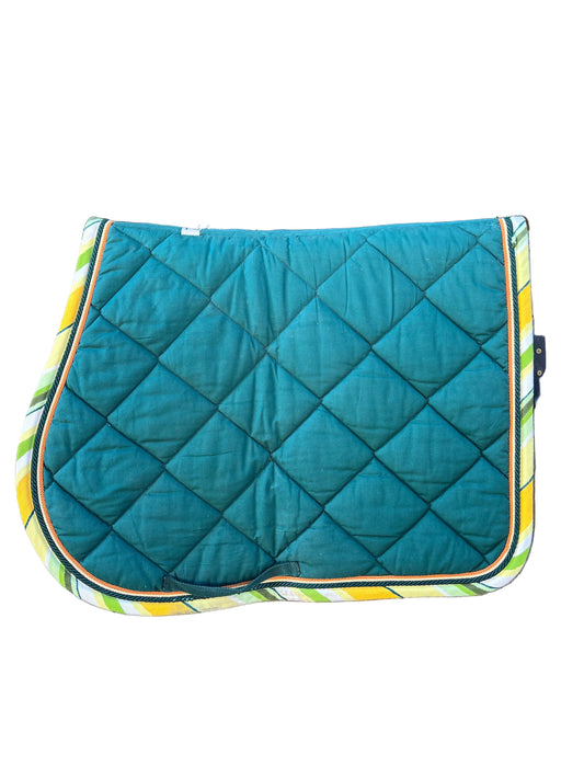 Tapis de selle RG — vert | Cheval
