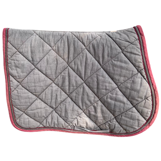 Tapis de selle RG — gris | Cheval