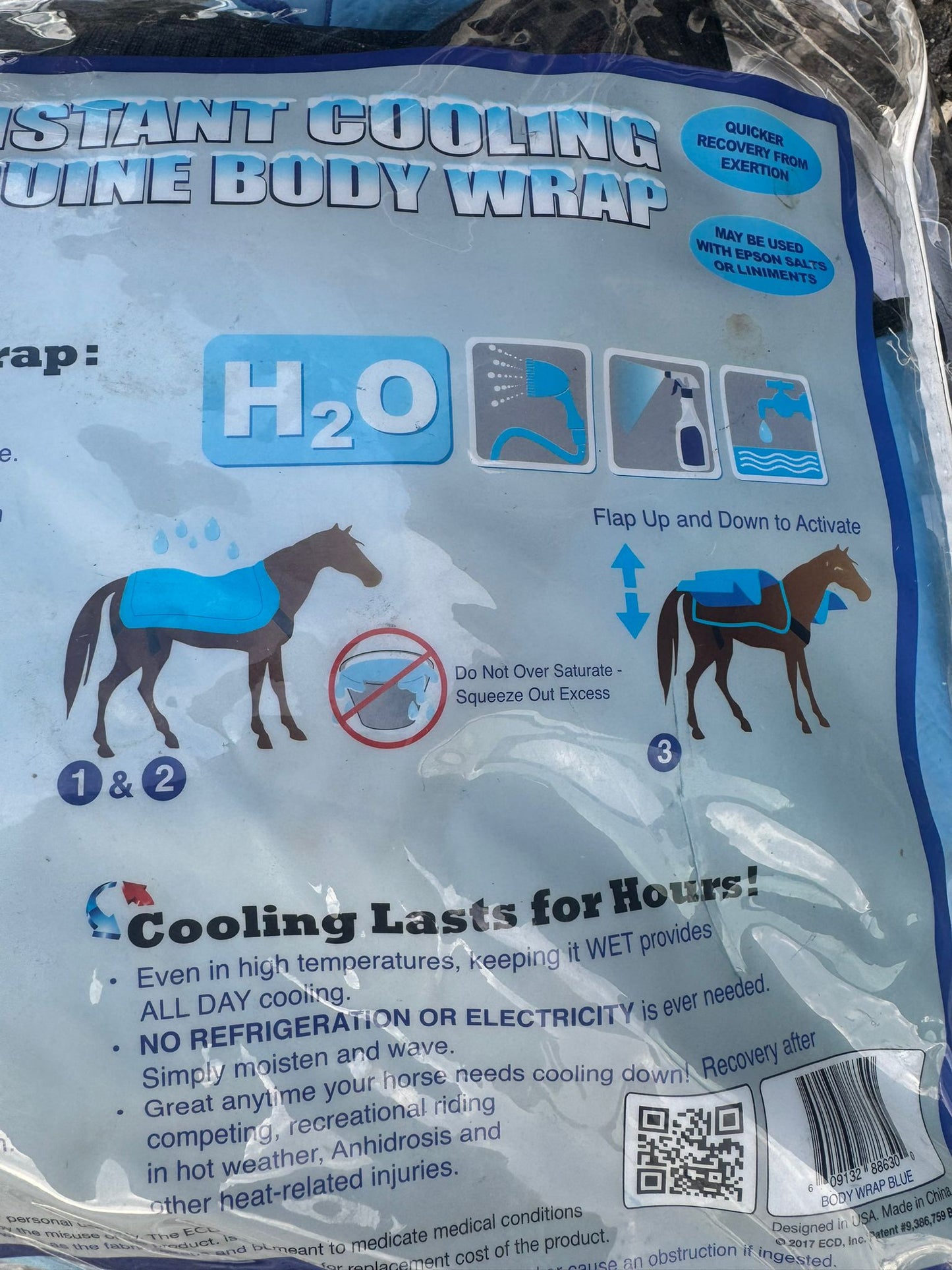 Couverture rafraîchissante