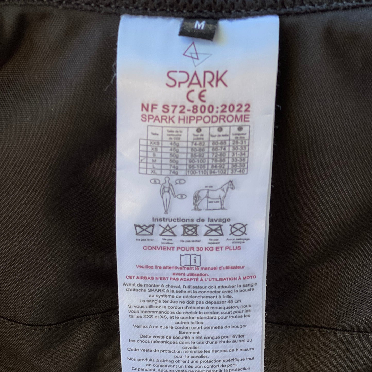 Airbag Spark|Neuf |TM (+2 cartouches)