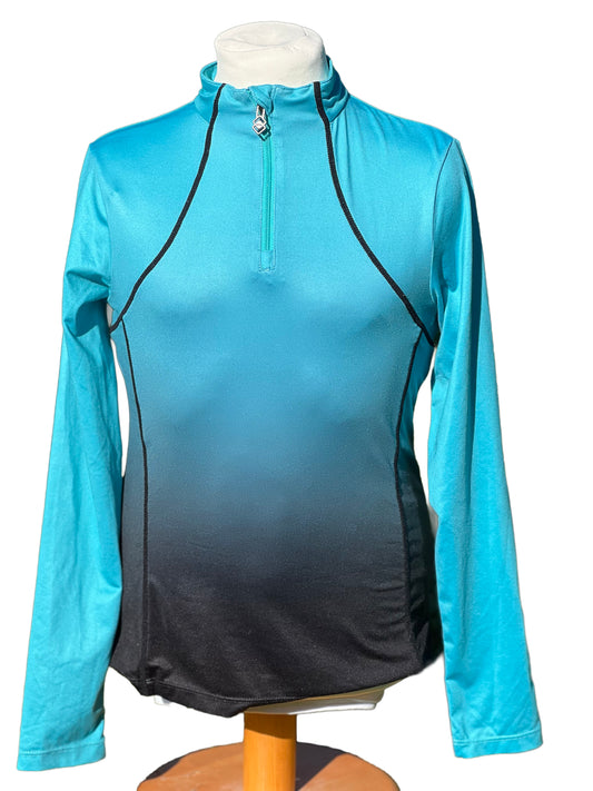 Pull LeMieux — Turquoise | T9-10ans
